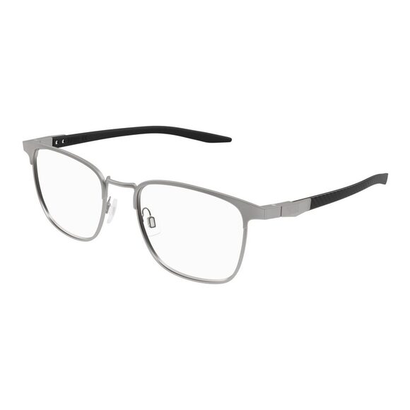 NWT PUMA PU0420O 003 Ruthenium Black CARBON FIBER TEMPLE Eyeglasses - Picture 1 of 2